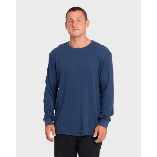 BILLABONG - ESSENTIAL LONG SLEEVE THERMAL TOP | Dark Denim