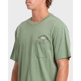 BILLABONG - FOUNDRY PREMIUM SS TEE | Hedge Green