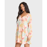 BILLABONG - SWEET DREAMER MINI DRESS | Orange Multi