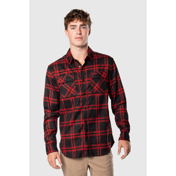 TEAMLTD - CAMPFIRE FLANNEL | RED