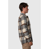 TEAMLTD - PLAID OVERSHIRT | BROWN