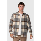 TEAMLTD - PLAID OVERSHIRT | BROWN