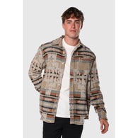 TEAMLTD - AZTEC OVERSHIRT | BEIGE