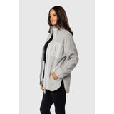 TEAMLTD - TEDDY ZIP JACKET | GREY