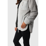 TEAMLTD - TEDDY ZIP JACKET | GREY