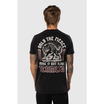 TEAMLTD - ONLY THE FIERCE TEE | VINTAGE BLACK - The Cabana.ca