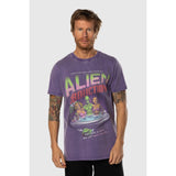 TEAMLTD - ALIEN TEE | ACID WASHED PURPLE