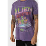 TEAMLTD - ALIEN TEE | ACID WASHED PURPLE