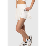 TEAMLTD - PLEATED SKIRT | WHITE