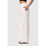 TEAMLTD - LINEN PANT | WHITE