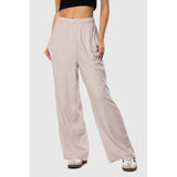 TEAMLTD - LINEN PANT | GREY LILAC