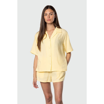 TEAMLTD - BREEZE SHIRT | Butter Yellow - The Cabana.ca