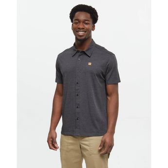 TENTREE - HAWTHORN SHIRT | Meteorite Black Heather