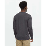 TENTREE - BAKER LONGSLEEVE TEE | Meteorite Black