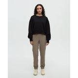 TENTREE -  BLUFFS CROPPED CREW | Meteorite Black
