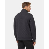 TENTREE - BEGBIE FULL ZIP | Meteorite Black Heather