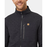 TENTREE - BEGBIE FULL ZIP | Meteorite Black Heather
