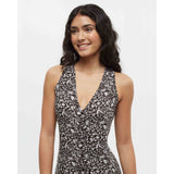 TENTREE - PENROSE DRESS | Meteorite Black Field Flower
