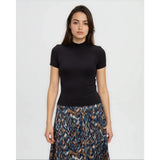 TENTREE - WHITNEY MOCK NECK | Meteorite Black