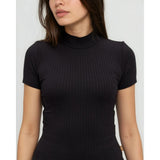 TENTREE - WHITNEY MOCK NECK | Meteorite Black