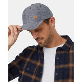 TENTREE - CORK ICON HEMP ELEVATION CAP | Midnight Blue Heather