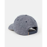TENTREE - CORK ICON HEMP ELEVATION CAP | Midnight Blue Heather