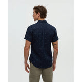 TENTREE - BIKE AROUND MANCOS SS BUTTON-UP | Creek Stone/Bike Around