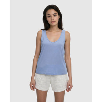 TENTREE - KINNEY TANK | Lakeside Blue Heather