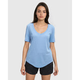 TENTREE - BRACKLEY T-SHIRT | Lakeside Blue Heather