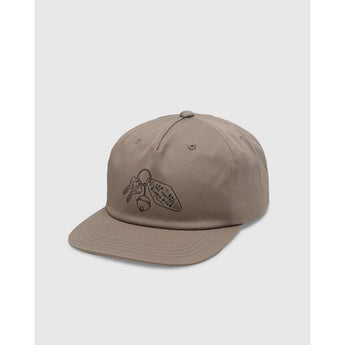 TENTREE - LAKE GETAWAY APEX HAT | Clay/Meteorite Black