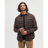 TENTREE - STRETCH FOREST SHIRT | Ashwood Canyon Stripe