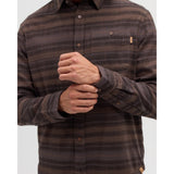 TENTREE - STRETCH FOREST SHIRT | Ashwood Canyon Stripe