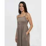 TENTREE - DRIFTWOOD DRESS | Clay