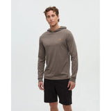 TENTREE - BAKER HOODED LONGSLEEVE TEE | Timber Heather