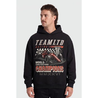 TEAMLTD - CHAMPIONS OVERSIZED HOODIE | Vintage Black