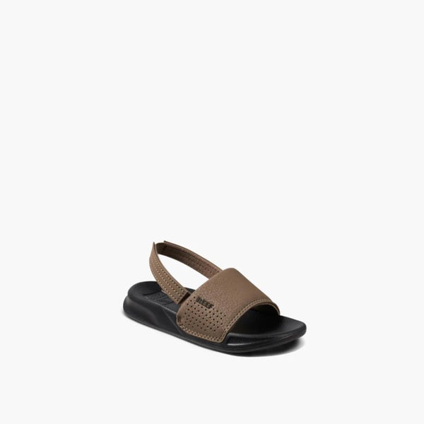 REEF - LITTLE ONE SLIDE | BLACK/TAN - The Cabana.ca