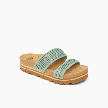 REEF - CUSHION VISTA HI | FROSTY RAFFIA