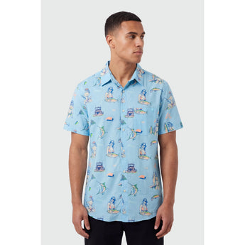 TEAMLTD - CLASSIC BUTTON-UP | Catch of the Day Blue