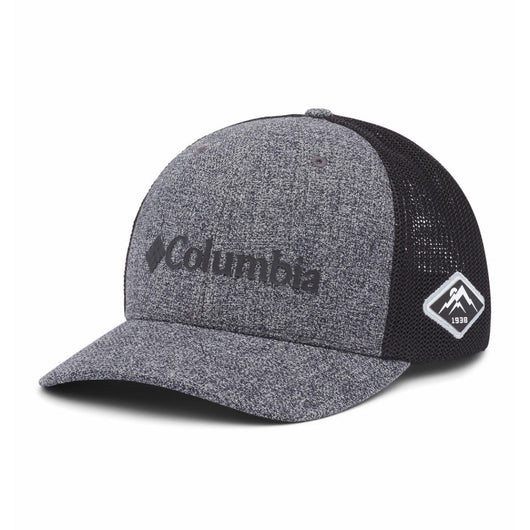 COLUMBIA - MESH BALL CAP | Grill Heather w/ Black