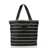 ALOHA COLLECTION - Pinstripe Day Tripper Bag | White on Black