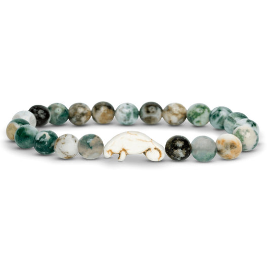 FAHLO - MANATEE TRACKING BRACELET | SEAGRASS GREEN