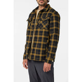 ONEILL - TRVLR MICRO HIGH PILE LINED FLANNEL | Dark Khaki