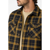 ONEILL - TRVLR MICRO HIGH PILE LINED FLANNEL | Dark Khaki