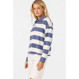ONEILL - OG KYRA LS CROP POLO | Nightshadow Blue