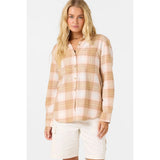 ONEILL - LOGAN FLANNEL | PEACH LIGHT