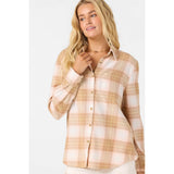 ONEILL - LOGAN FLANNEL | PEACH LIGHT