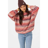 ONEILL - BAYOU STRIPE SWEATER | Chocolate