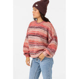 ONEILL - BAYOU STRIPE SWEATER | Chocolate