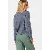 ONEILL - OG MISHA CABLE KNIT SWEATER | Nightshadow Blue