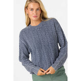 ONEILL - OG MISHA CABLE KNIT SWEATER | Nightshadow Blue